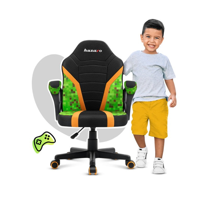 Huzaro Ranger 1.0 Pixel Mesh gaming chair for kids - image 1