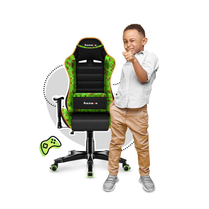 Huzaro Ranger 6.0 Pixel Mesh gaming chair for kids - image 1