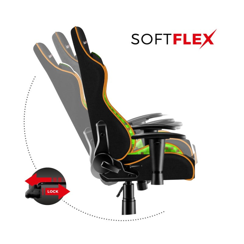 Huzaro Ranger 6.0 Pixel Mesh gaming chair for kids - image 3