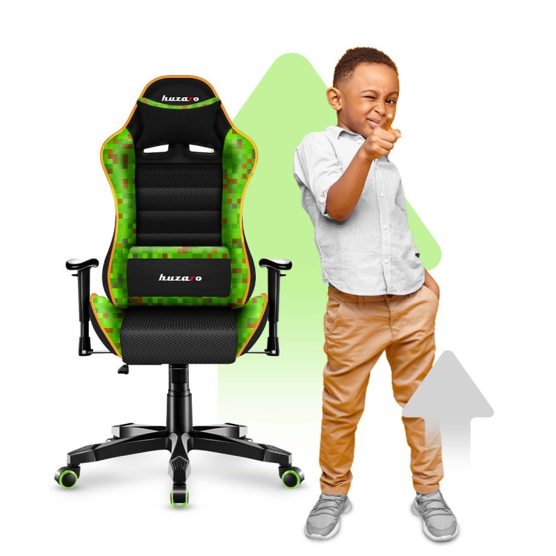 Huzaro Ranger 6.0 Pixel Mesh gaming chair for kids - image 4