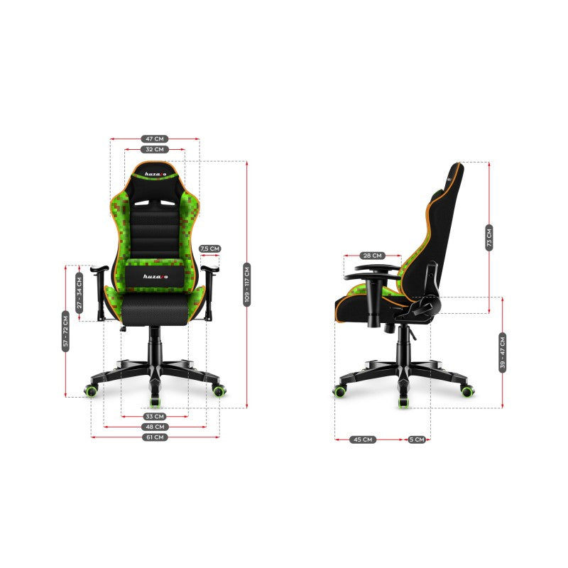 Huzaro Ranger 6.0 Pixel Mesh gaming chair for kids - image 22