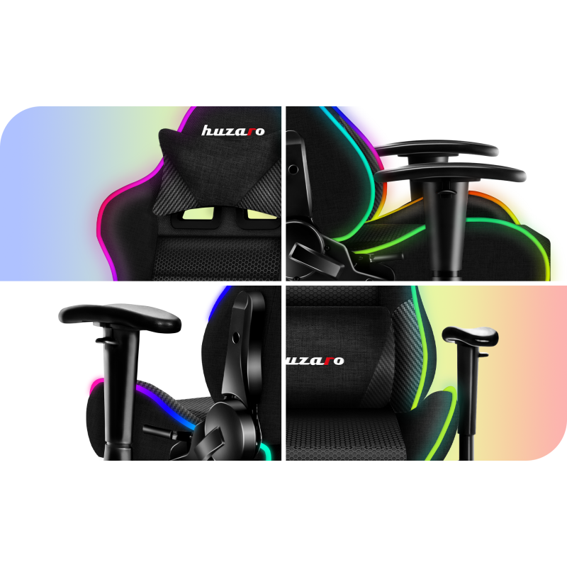 Huzaro Ranger 6.0 RGB Mesh gaming chair for kids - image 18