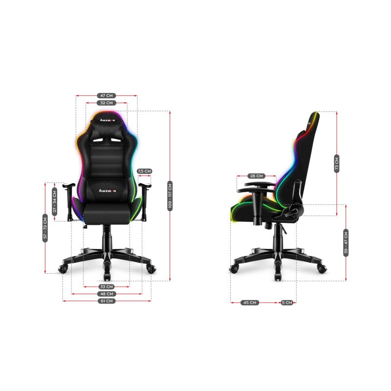 Huzaro Ranger 6.0 RGB Mesh gaming chair for kids - image 19
