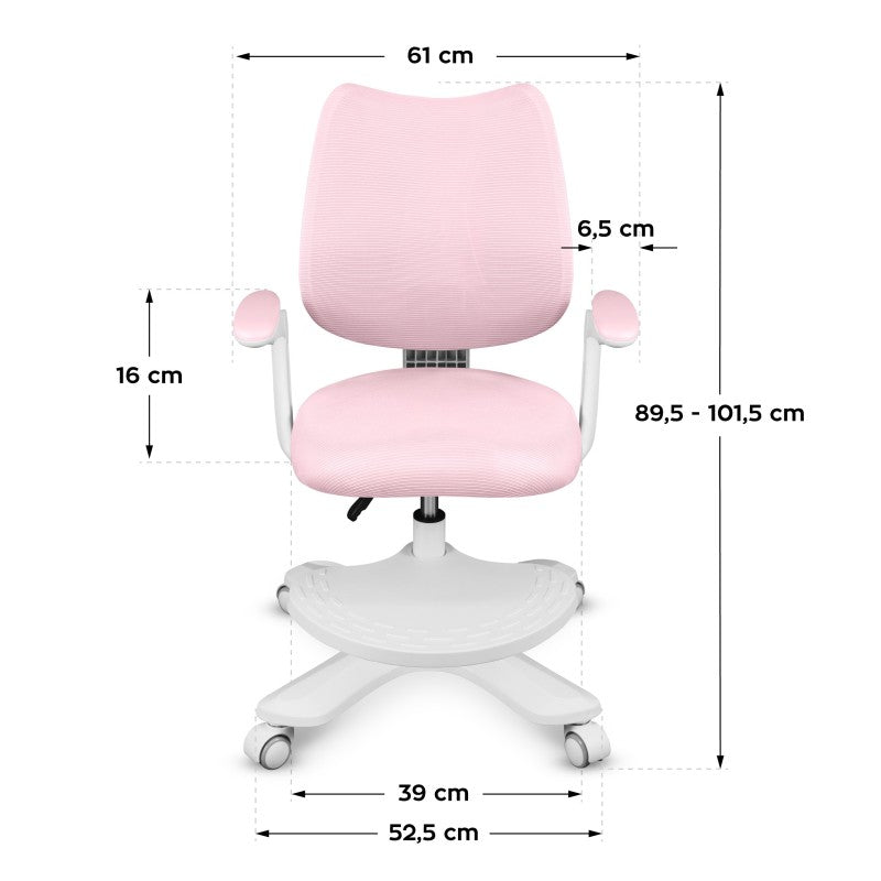 Mark Adler Baby swivel chair Junior 4.6 Pink - image 11