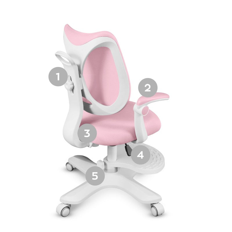 Mark Adler Baby swivel chair Junior 4.6 Pink - image 15