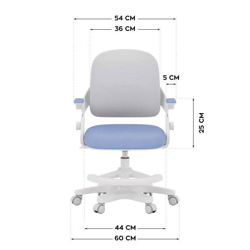 Mark Adler Child's desk chair Junior 4.3 Blue-grey - image 13