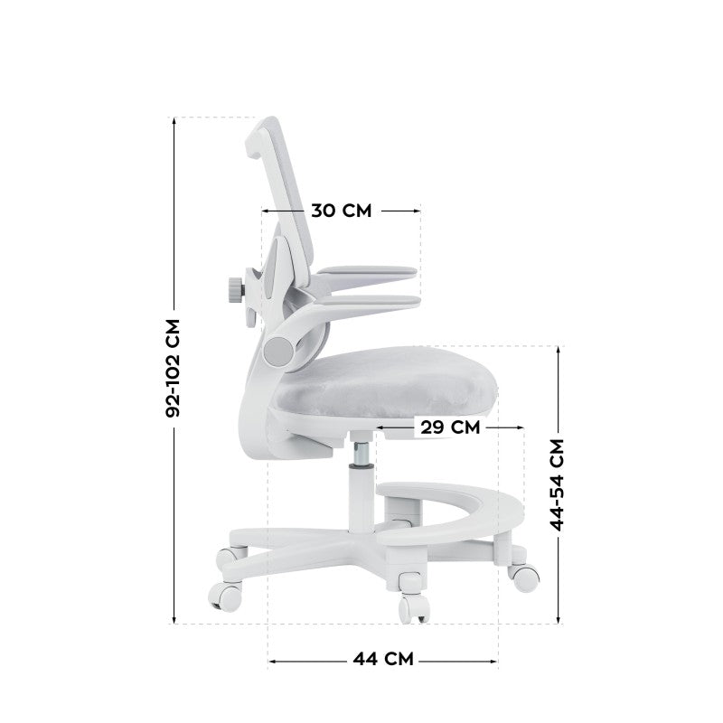 Mark Adler Children's desk chair Junior 5.7 Grey - image 9