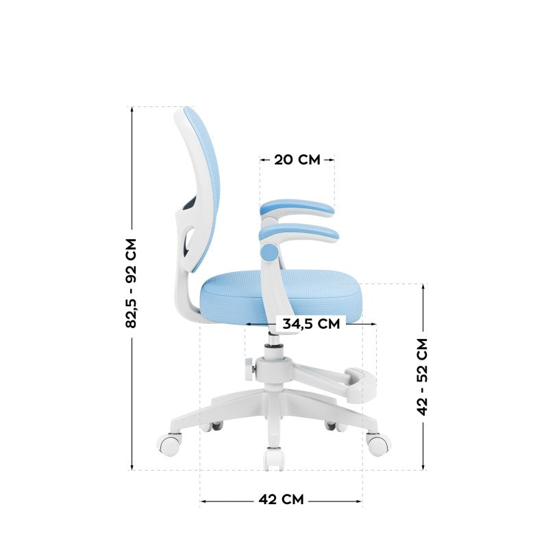 Mark Adler Children's swivel chair Junior 3.1 Blue - image 8