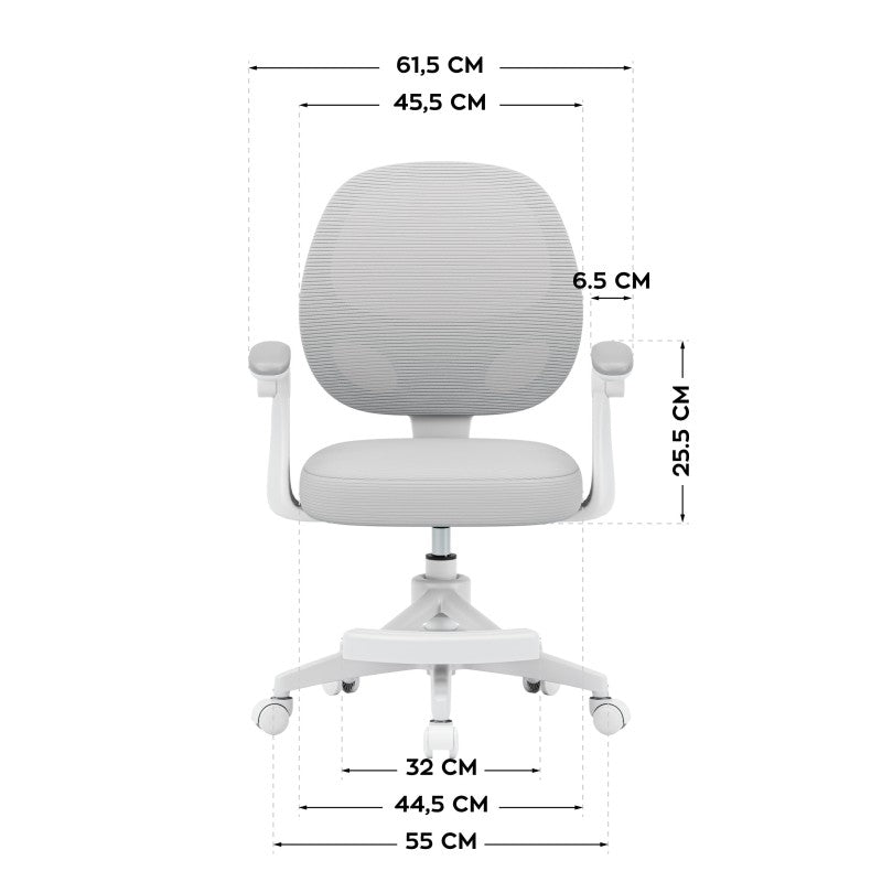Mark Adler Children's swivel chair Junior 3.1 Grey - image 11