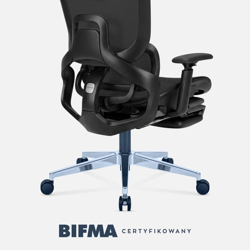 Mark Adler Ergonomic chair with footrest Expert 9.3 Black - image 25