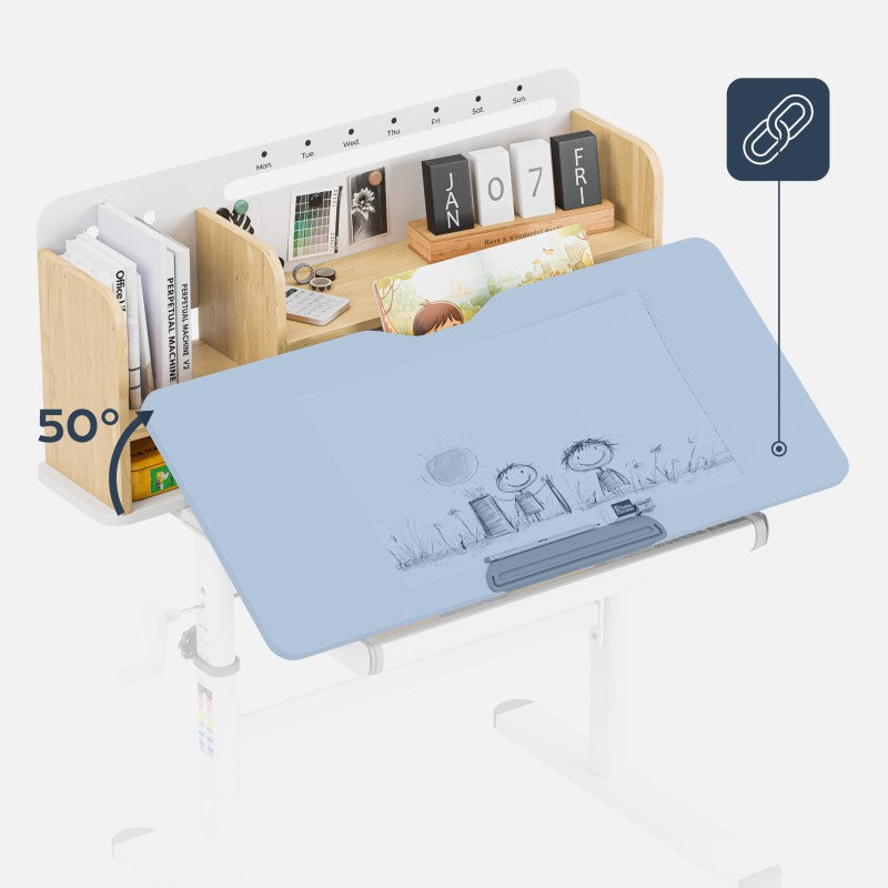 Mark Adler Ergonomic desk for child Study 5.0 Wood 90 cm - image 9