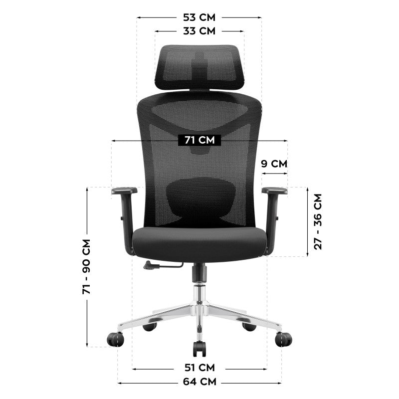 Mark Adler Ergonomic office chair Manager 2.6 Black - image 4