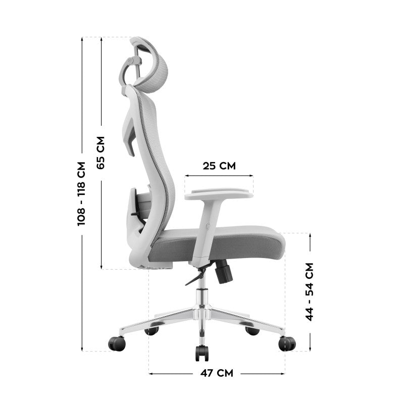 Mark Adler Ergonomic office chair Manager 2.6 Grey - image 5