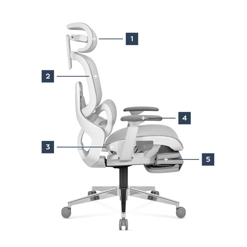Mark Adler Expert 9.3 Grey ergonomic chair - image 16