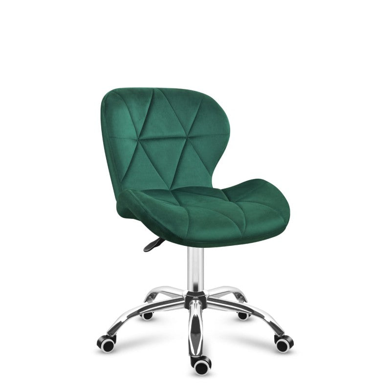 Mark Adler Future 3.0 Green Velur swivel chair - image 1