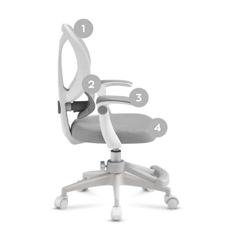 Mark Adler Junior 4.5 Grey swivel chair for child - image 14