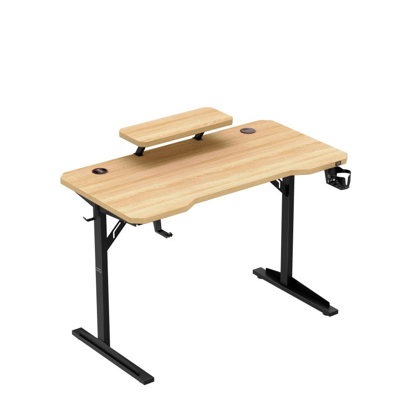 Mark Adler Leader 5.1 Oak 115 cm computer desk with shelf - image 10