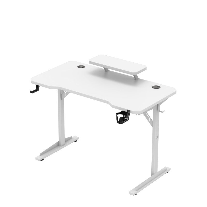 Mark Adler Leader 5.1 White 115 cm computer desk with shelf - image 7