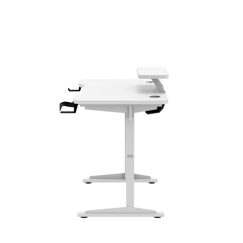 Mark Adler Leader 5.1 White 115 cm computer desk with shelf - image 22