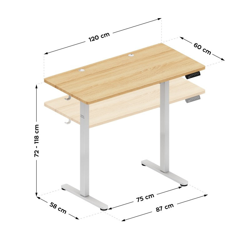 Mark Adler Leader 6.9 Craft 120 cm electric desk - image 11