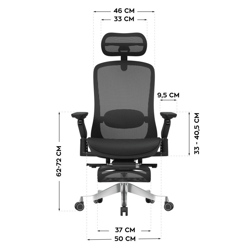 Mark Adler Leadpro 8.7 Black swivel chair - image 11