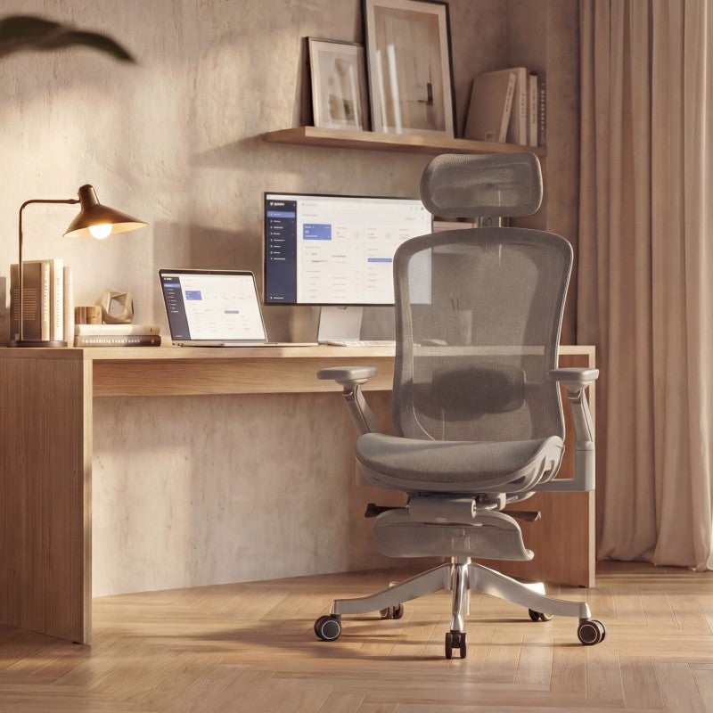 Mark Adler Leadpro 8.7 Grey swivel chair - image 3