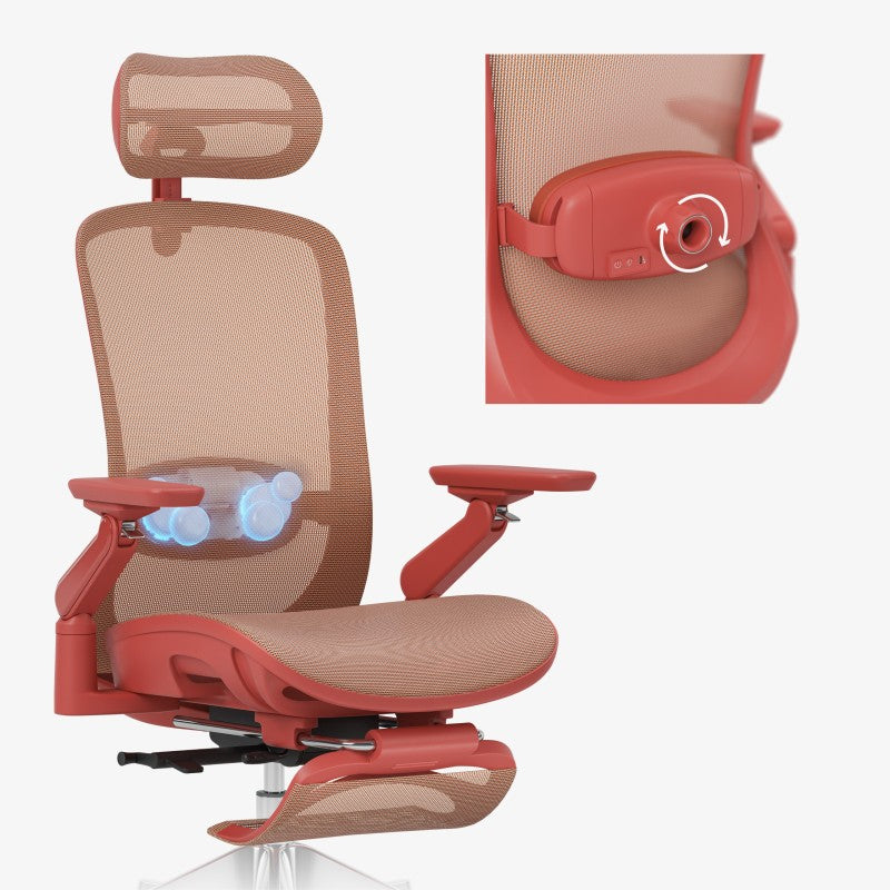 Mark Adler Leadpro swivel chair 8.7 Red - image 3