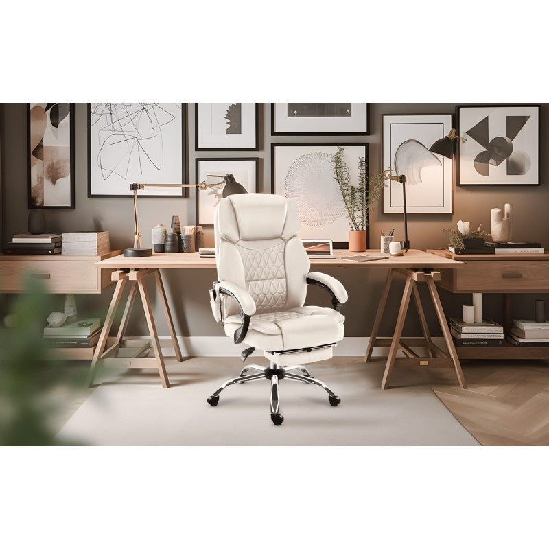 Mark Adler Office chair with massage Boss 6.0 Beige - image 13