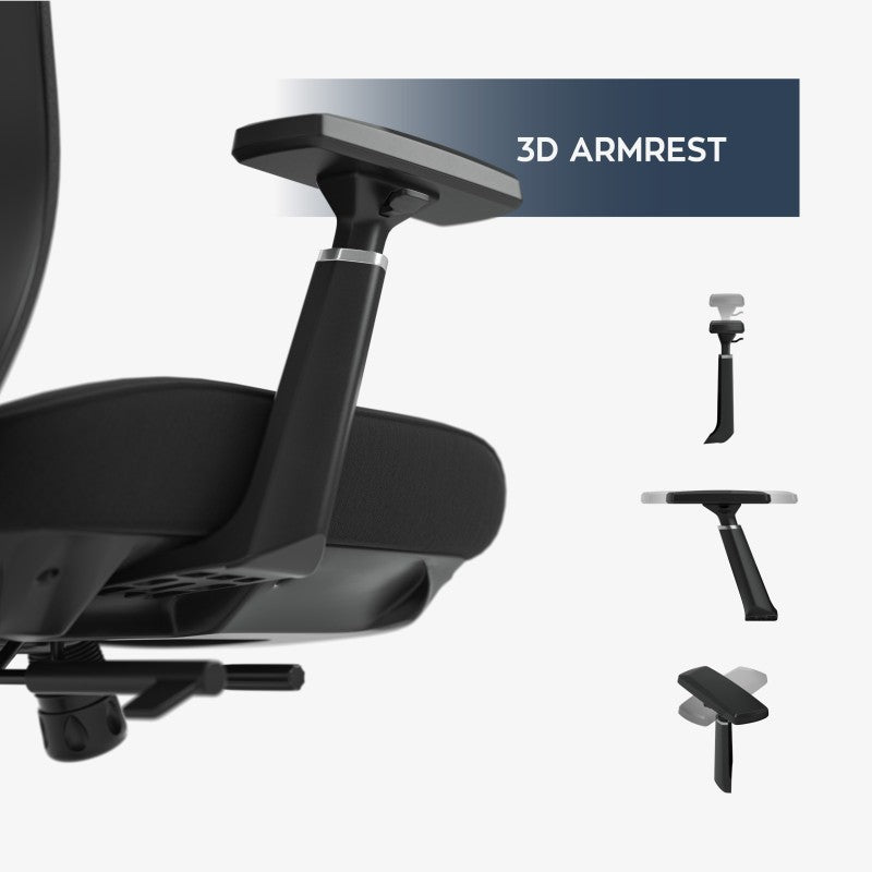 Mark Adler Office chair with massage Leadpro 6.0 Black - image 7