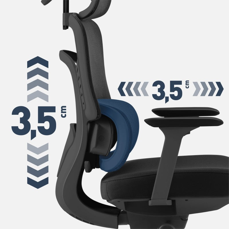 Mark Adler Office chair with massage Visioner 6.1 Black - image 19