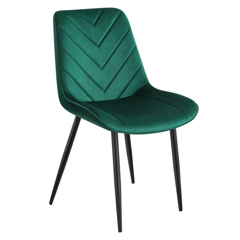 Mark Adler Prince 3.0 Green velour chair - image 1