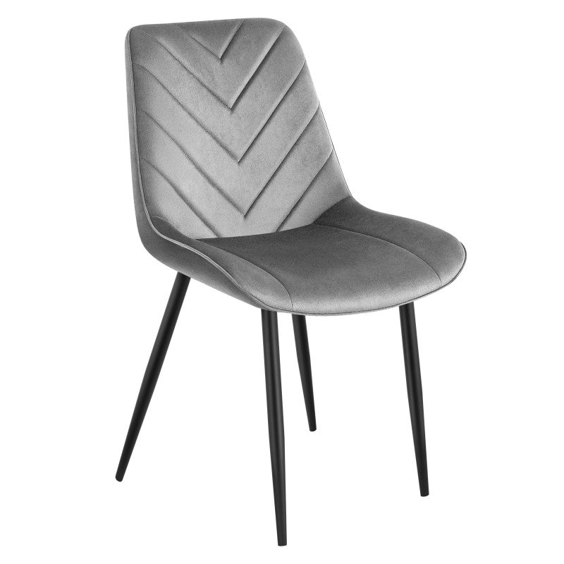 Mark Adler Prince 3.0 Grey velour chair - image 1