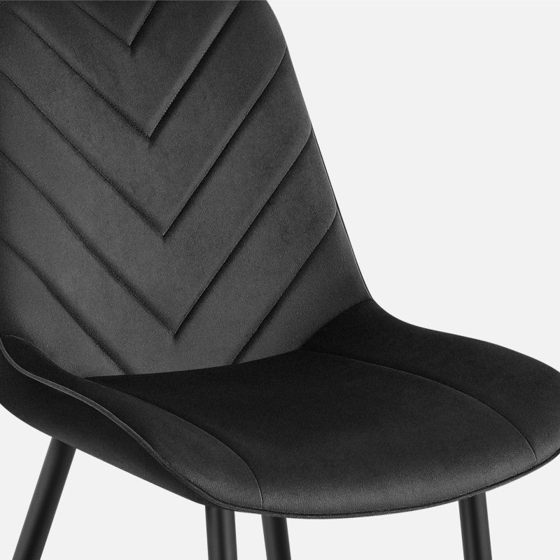 Mark Adler Prince 3.0 Velour Chair Black - image 3