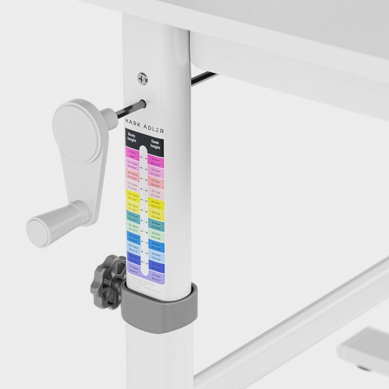 Mark Adler Study 5.0 Grey 90 cm adjustable children's desk - image 4