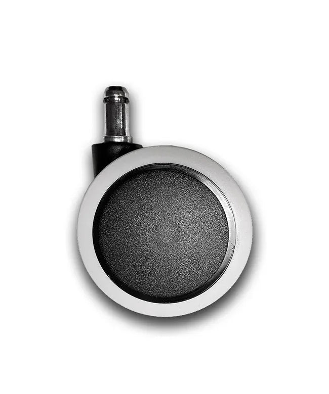 ERGOVISION Premium Rubber Caster Wheels Set 65/11mm