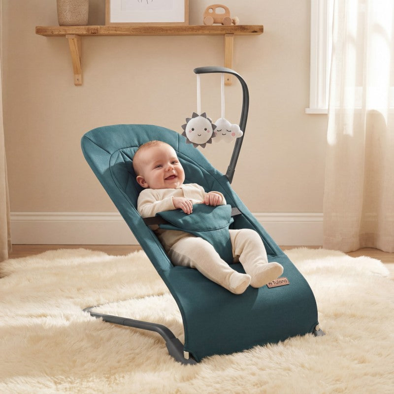 Tulano Baby rocking chair Moon 10 Green - image 12