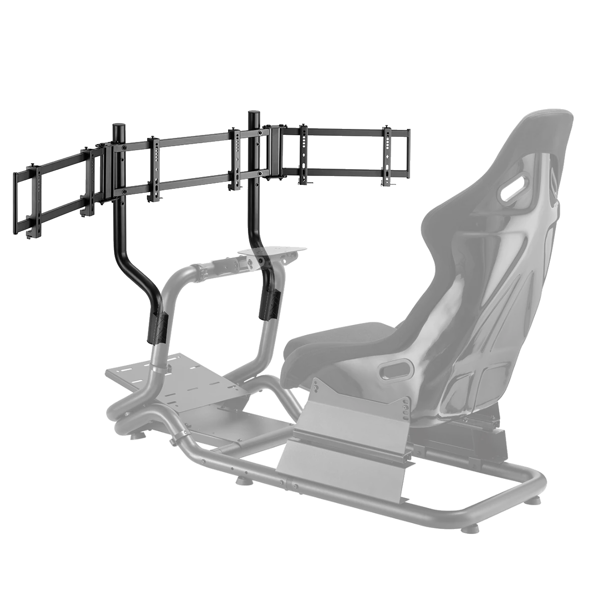 UVI Racing trojni nosilec za monitorje je super rešitev za ljubitelje dirkanja!
