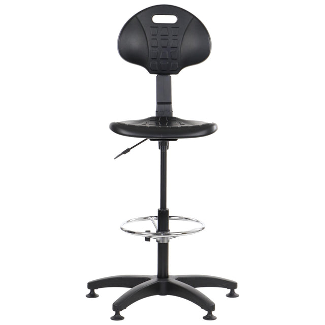 Stema PRO-TECH H — black workshop chair view 1