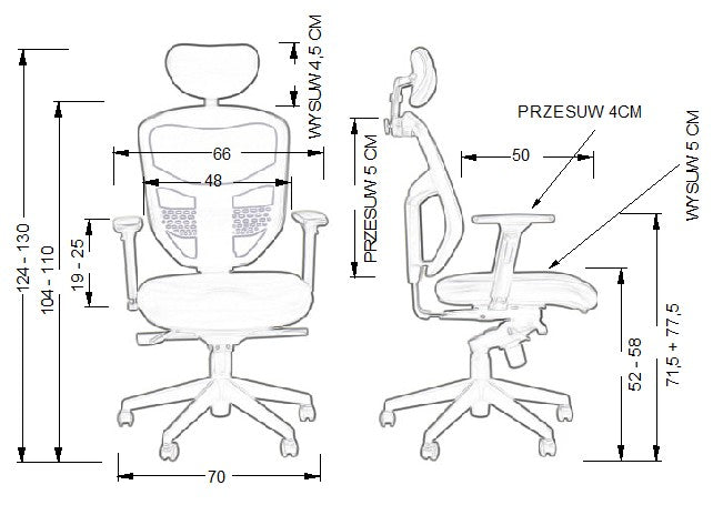 Ergonomic Office Chair HN-5038