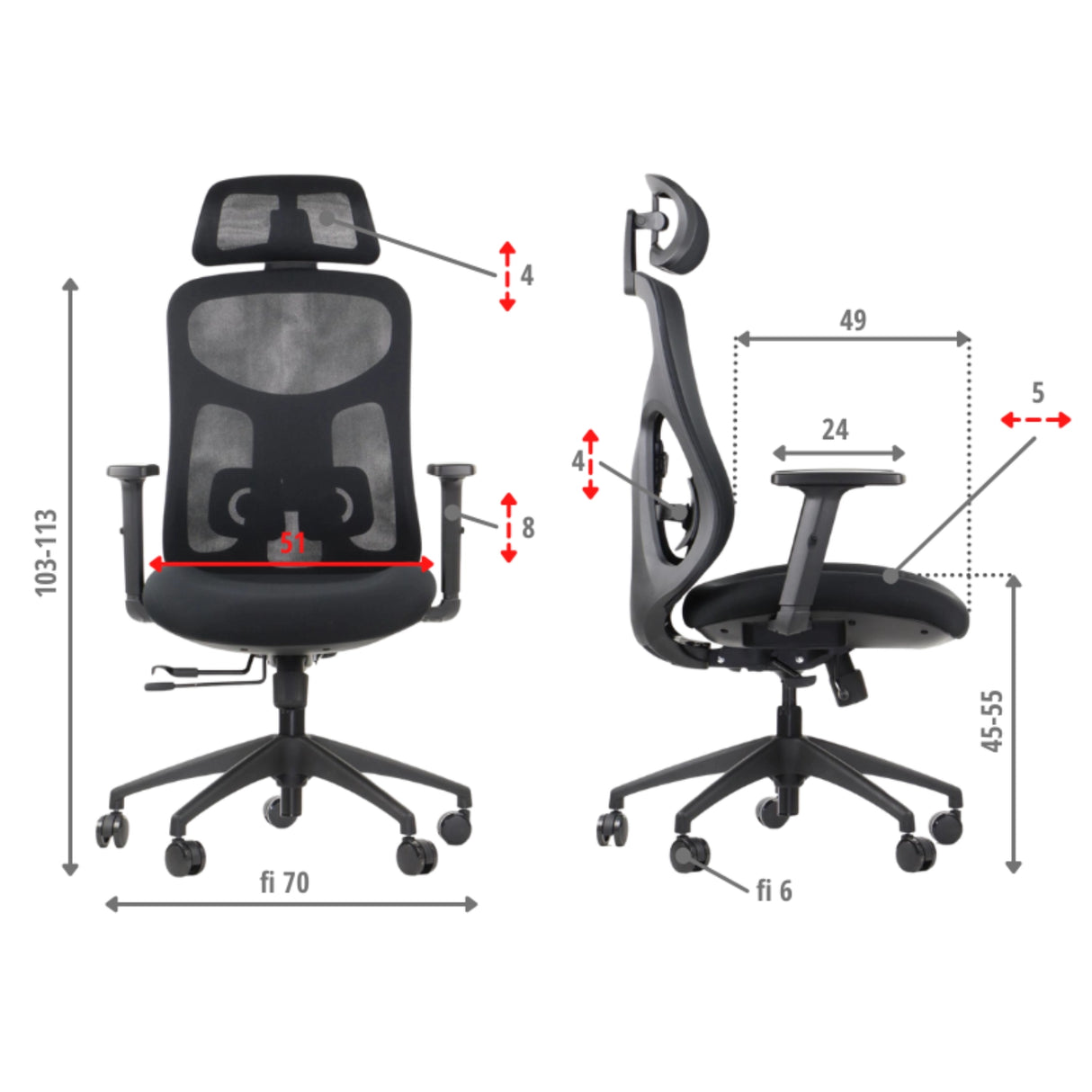 Ergonomic Office Chair Arden