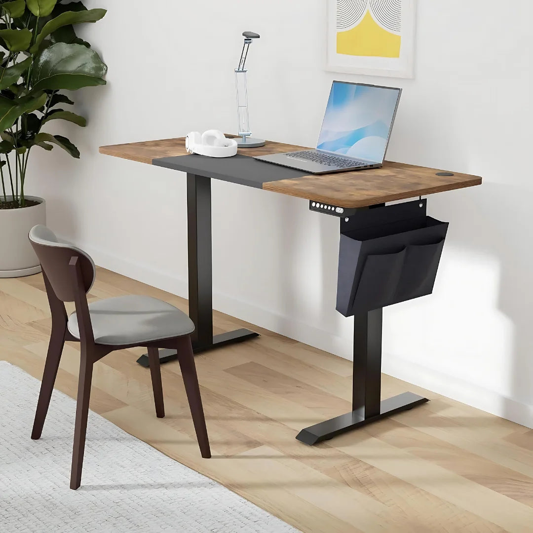 Ergonomic Height adjustable Electric Desk SONGMICS LSD016X01 ErgoSpace