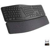 Ergonomska tipkovnica Logitech ERGO K860, njemački izgled, crna - Ergospace