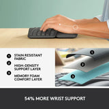 Ergonomska tipkovnica Logitech ERGO K860, njemački izgled, crna - Ergospace