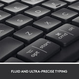 Ergonomska tipkovnica Logitech ERGO K860, njemački izgled, crna - Ergospace