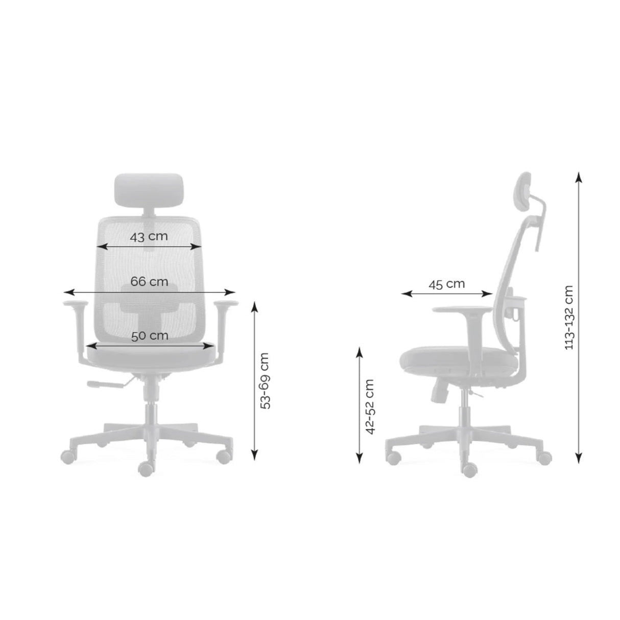 Ergonomska uredska stolica ERGO BASIC
