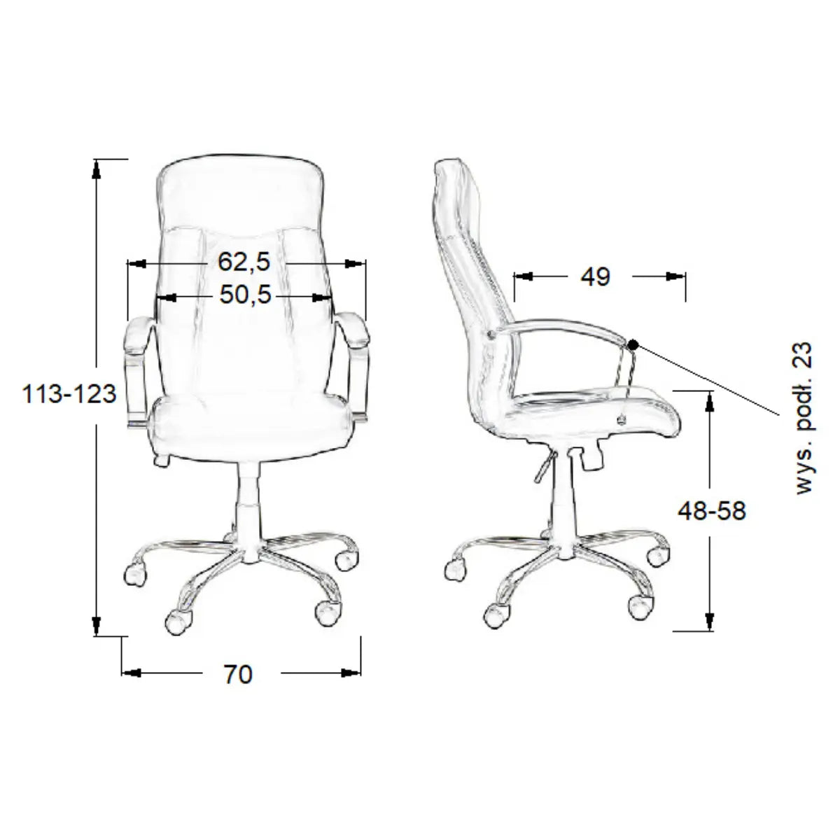 Ergonomischer Bürostuhl ZN-9152