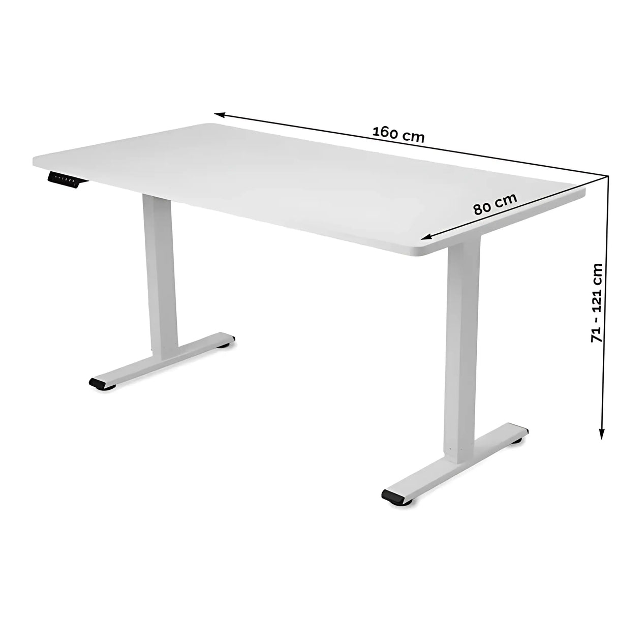 Höhenverstellbarer Schreibtisch CLEVER