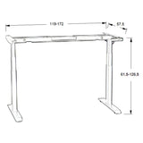 Standing Desk Frame UT04-3T-A