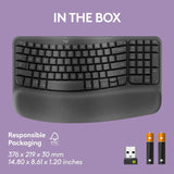 Wireless Ergonomic Keyboard Logitech Wave Keys