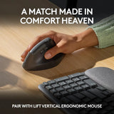Wireless Ergonomic Keyboard Logitech Wave Keys